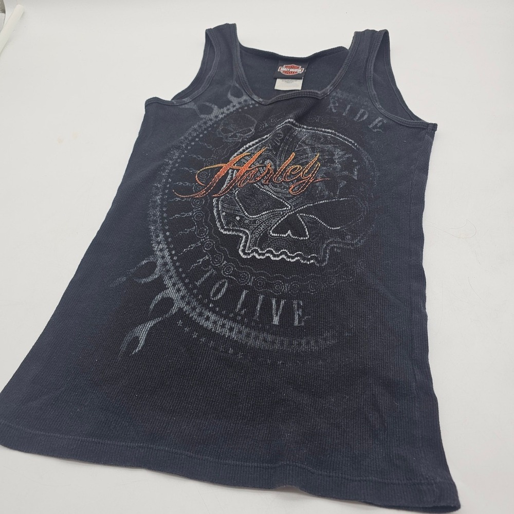 HARLEY DAVIDSON TANK TOP SIZE SMALL. Skull and Harley . Twin Falls ID